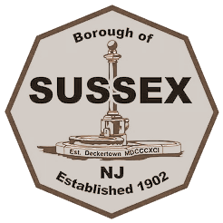 official seal of Sussex Borough
